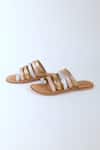Shop_Sandalwali_Tan Adina Handmade Sandals _at_Aza_Fashions