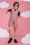 Buy_Hoity Moppet_Black Cotton Red Designer Boys Set _Online_at_Aza_Fashions