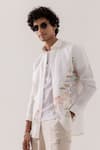 Shop_PAARSH_Ivory Linen Embroidery Shirt 