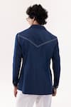 Shop_PAARSH_Blue Denim Shacket _at_Aza_Fashions