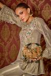 Shop_Forever Noor_Green Seher Boat Bag _at_Aza_Fashions
