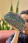 Buy_Forever Noor_Multi Color Beads Disco Drizzle Cloud Handbag _Online_at_Aza_Fashions