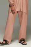 Shop_Urvashi Kaur_Pink Ramie, Linen Sten Pant _at_Aza_Fashions