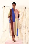Buy_OFRIDA_Multi Color Cotton V-neck Multicolor Turin Pw Dress 