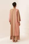 Shop_OFRIDA_Multi Color Cotton V-neck Multicolor Designer Turin Stft Kurta _at_Aza_Fashions