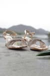 Shiveen Shiveen_Rose Gold Rhinestones Aurielle Heels _Online_at_Aza_Fashions