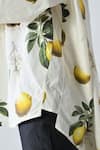 Buy_Samant Chauhan_Off White Cotton Collared Citrus Pop Shirt 