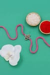 Buy Sangeeta Boochra Silver Heritage Knot Rakhi at Aza Fashions Buy_Sangeeta Boochra_Silver Heritage Knot Rakhi _at_Aza_Fashions