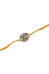 Sangeeta Boochra Silver Royal Emblem Rakhi Online at Aza Fashions Sangeeta Boochra_Silver Royal Emblem Rakhi _Online_at_Aza_Fashions