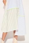 Shop_Linetribe__White Cotton Collared Striped Elara Dress 