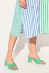 Linetribe__Blue Cotton Collared Striped Rhea Dress _at_Aza_Fashions