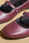 Buy_Tiesta_Maroon Custom Ballerinas 
