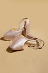 Buy_Tiesta_Rose Gold Glitter Pointed Toe Platform Pumps _Online_at_Aza_Fashions