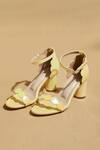 Buy_Tiesta_Yellow Butter Open Toe Block Heels _at_Aza_Fashions