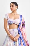 Shop_SHASHA GABA_Purple Georgette Sequins Square Neck Lehenga Set _Online_at_Aza_Fashions