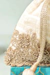 Shop_Amyra_Off White Zari Parijat Silk Potli _Online_at_Aza_Fashions