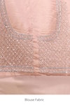 Azeera_Pink Sequins Embellished Saree _Online_at_Aza_Fashions