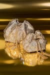 Buy_House Of Bio_Gold Crystals Emily Mini Potli Bag _Online_at_Aza_Fashions