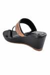 Buy_The Madras Trunk_Black Chains Designer Haiku Wedges  _Online_at_Aza_Fashions