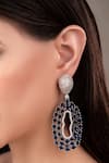 Buy_Anana_Blue Royal Designer Earrings _at_Aza_Fashions