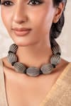 Shop_Anana_Silver Plated Designer Necklace _at_Aza_Fashions