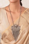 Shop_Anana_Silver Plated Designer Necklace _at_Aza_Fashions