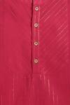 Shop_Tiber Taber_Pink Cotton Self Woven Kurta And Pant Set 