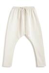 Buy_Tiber Taber_White Cotton, Lurex Zari Designer Orange Kurta Churidar Set _Online_at_Aza_Fashions