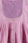 Buy_Tiber Taber_Purple Cotton, Lurex Zari Angrakha Kurta And Salwar Set 