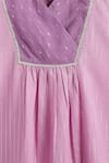 Buy_Tiber Taber_Purple Cotton, Lurex Kurta Salwar Set _Online