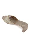 Buy_NR By Nidhi Rathi_Gold Beads, Sequins Luxe Embellished Block Heel Sandals _Online_at_Aza_Fashions
