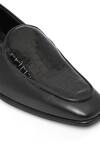 Shop_NR By Nidhi Rathi_Black Glossy Patent Loafers 