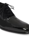 Buy_NR By Nidhi Rathi_Black Gloss Patent Oxford Shoes 