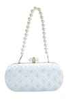 Shop_A Clutch Story_White Chandni Capsule Clutch _at_Aza_Fashions