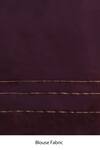 Weaver Story_Purple Chanderi Zari Plum Saree With Running Blouse _Online_at_Aza_Fashions