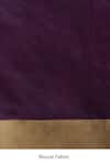 Shop_Weaver Story_Purple Chanderi Embroidery Plum Saree With Running Blouse _Online_at_Aza_Fashions