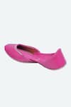 Shop NR By Nidhi Rathi Pink Leather Classic Juttis Online at Aza Fashions Shop_NR By Nidhi Rathi_Pink Leather Classic Juttis _Online_at_Aza_Fashions