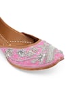 Buy_NR By Nidhi Rathi_Pink Beaded Stone Juttis 
