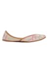 NR By Nidhi Rathi_Multi Color Multicolor Embellished Ethnic Flat Juttis _Online_at_Aza_Fashions
