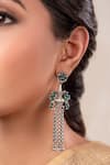 Buy_Anana_Green Designer Earrings _at_Aza_Fashions
