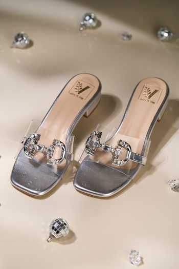 Shop_House of Vian_Silver Crystals Bianca Heels _at_Aza_Fashions