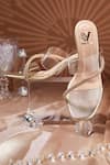 Shop_House Of Vian_Gold Rhinestones Grace Heels _at_Aza_Fashions