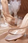 Buy_House Of Vian_Rose Gold Rhinestones Grace Heels _Online_at_Aza_Fashions