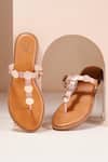House Of Vian_Pink Designer Flats _Online_at_Aza_Fashions