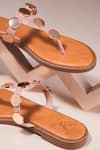 Buy_House Of Vian_Pink Designer Flats _Online_at_Aza_Fashions