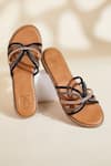 Shop_House Of Vian_Black Lana Designer Flats _at_Aza_Fashions