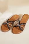 Buy_House Of Vian_Black Lana Designer Flats _Online_at_Aza_Fashions
