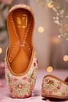 Buy_House Of Vian_Multi Color Embroidered Multicolor Ulfat Juttis _Online_at_Aza_Fashions