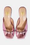 Shop_Elleganti_Pink Crystals Mauve Blush Heeled Mules _Online_at_Aza_Fashions