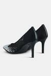 Buy_Elleganti_Black Crystals Fate Embellished Heels _Online_at_Aza_Fashions